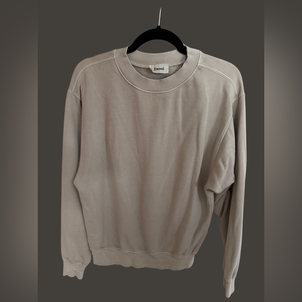 ELWOOD OVERSIZED CORE CREW SWEATSHIRT